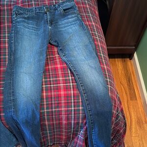 AG Jeans - Farrah Skinny Blue Denim Jeans